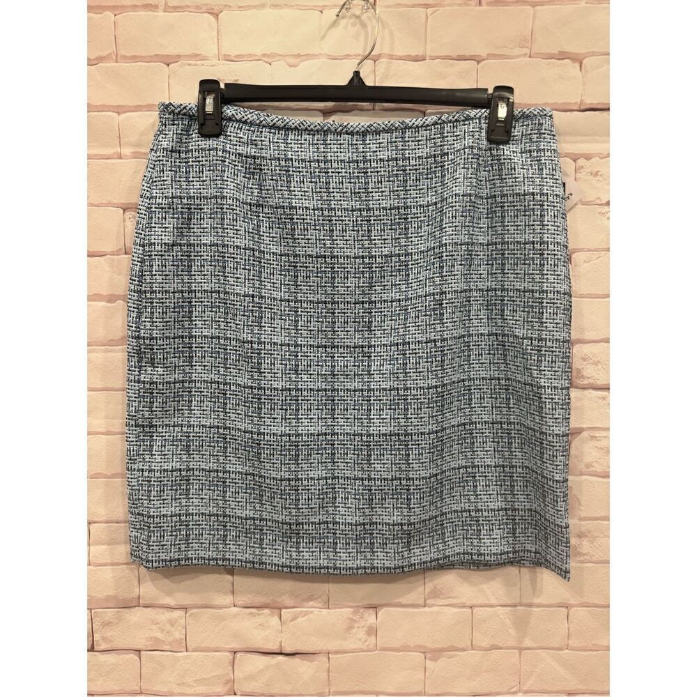 Tahari asl blue pencil skirt office‎ size 16